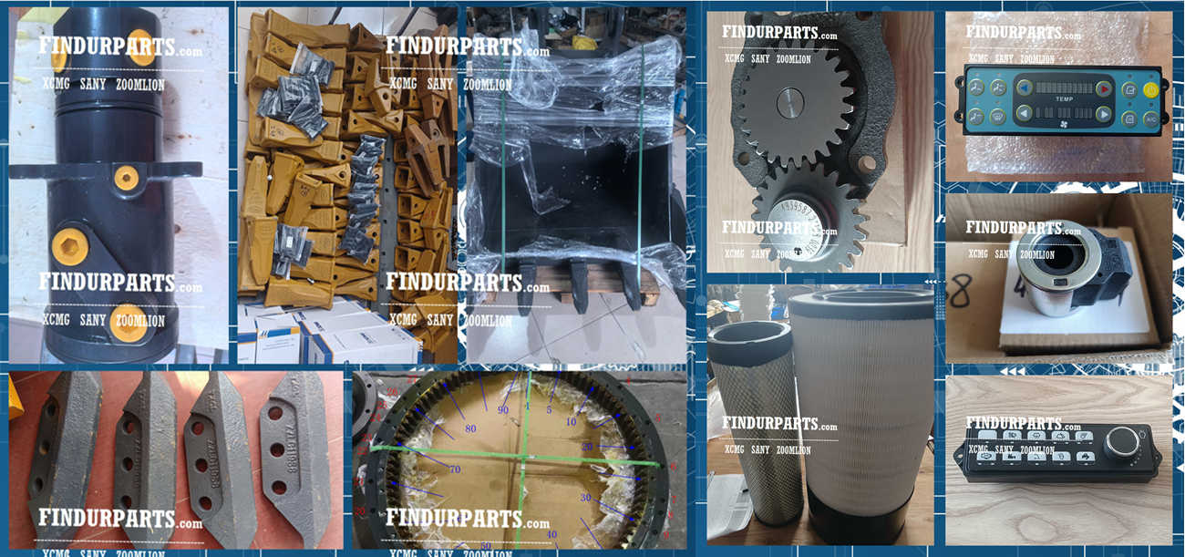 XCMG excavator parts