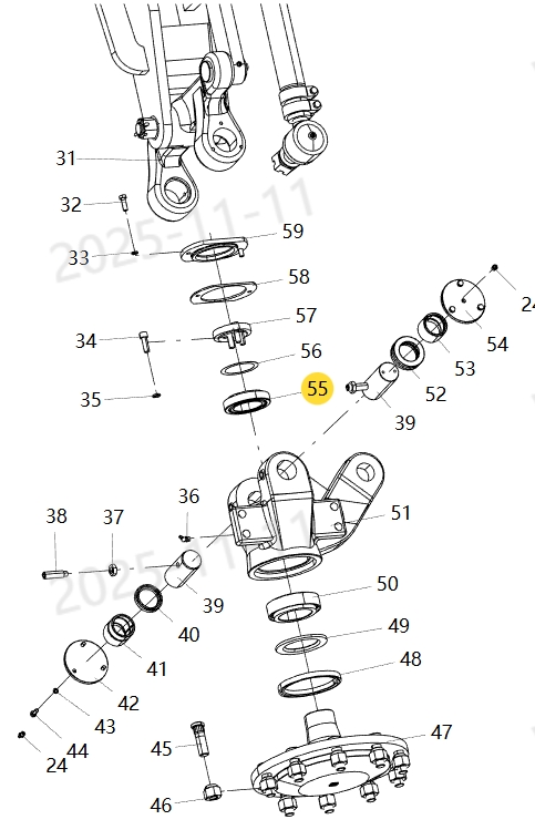 800555427 圆锥滚子轴承 roller bearing GR180