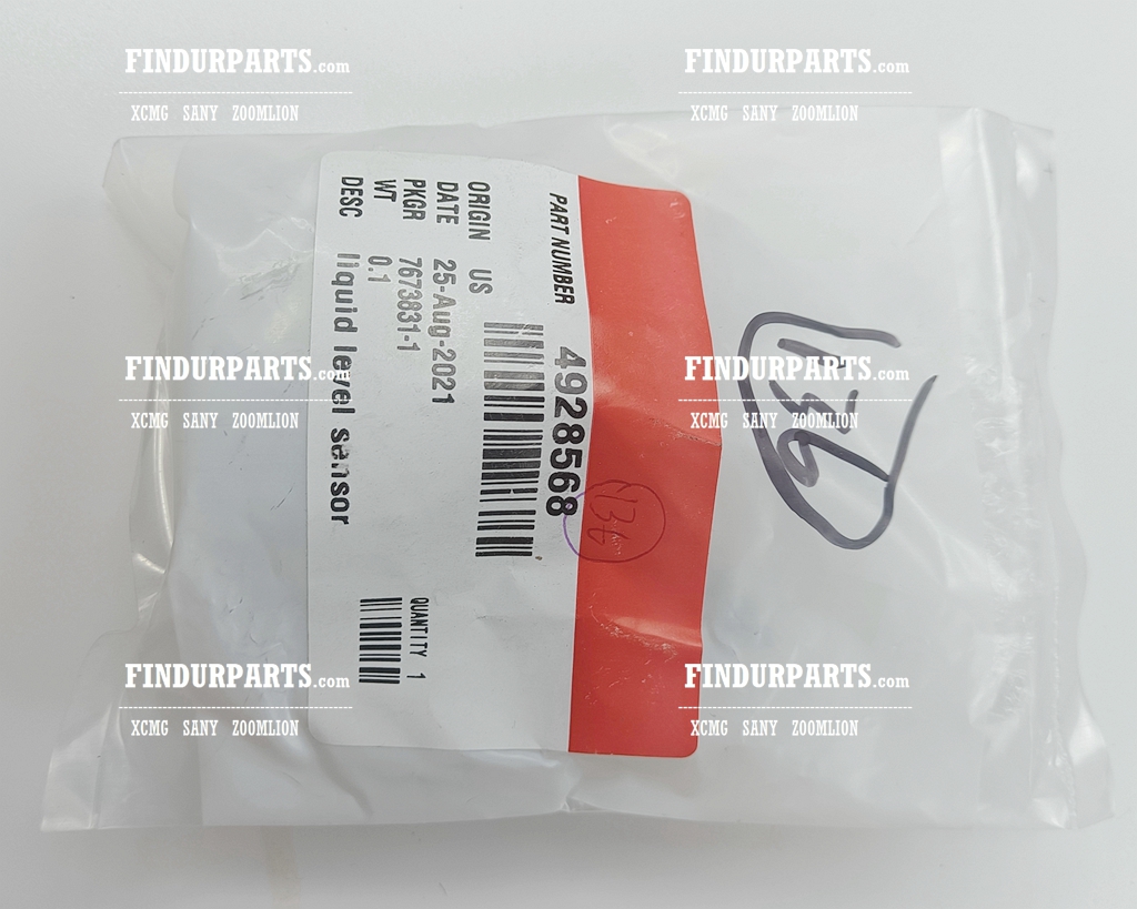 803504842 4928568 Radiator Water Level Sensor for XCMG Excavator Parts XE150 XE135