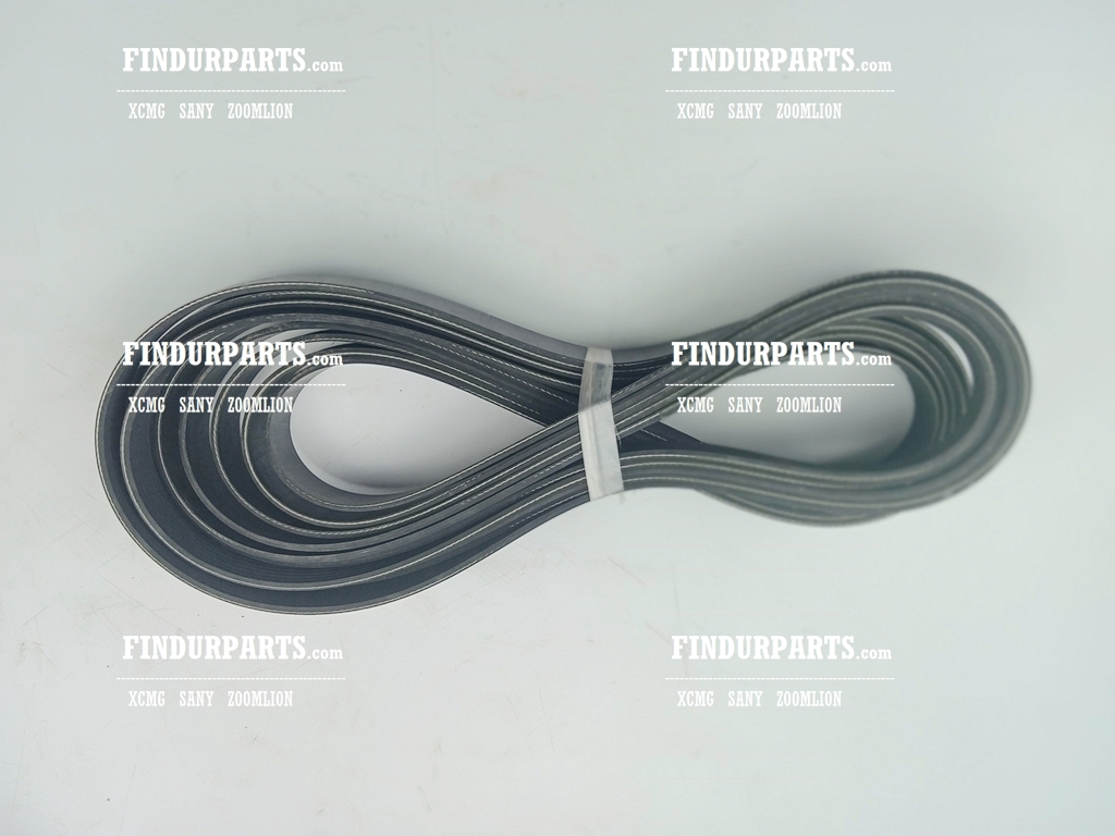 800158743 8PK2124 Fan Belt for XCMG Excavator Parts XE150 XE135