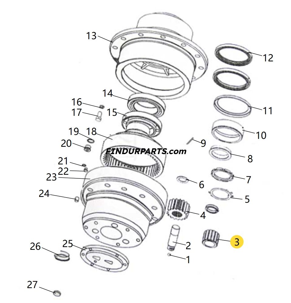 79001547AD 行星轮 860115589 planetary gear
