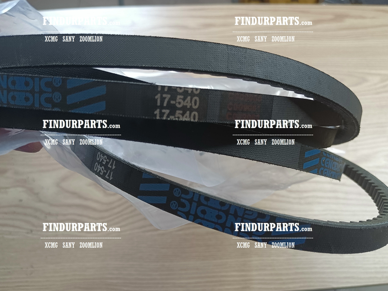 Air Conditioner Belt 380604127 for XCMG Motor Grader Parts GR165 GR180