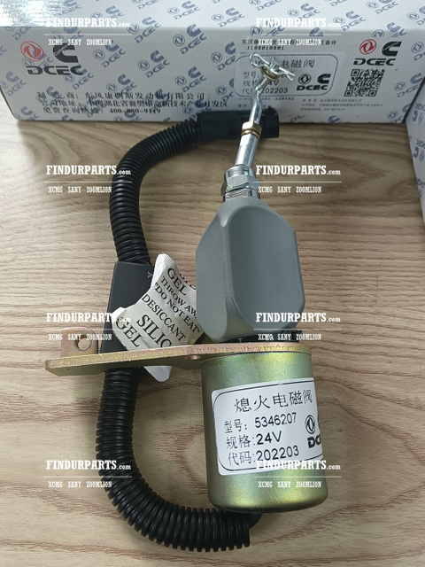 Shut Off Valve 5346207 for XCMG Motor Grader Parts GR165 GR180 Cummins Parts