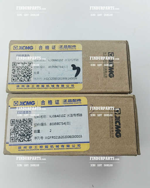 803590734 AC Sensor for XCMG Excavator Parts XE215C XE215D XE215G