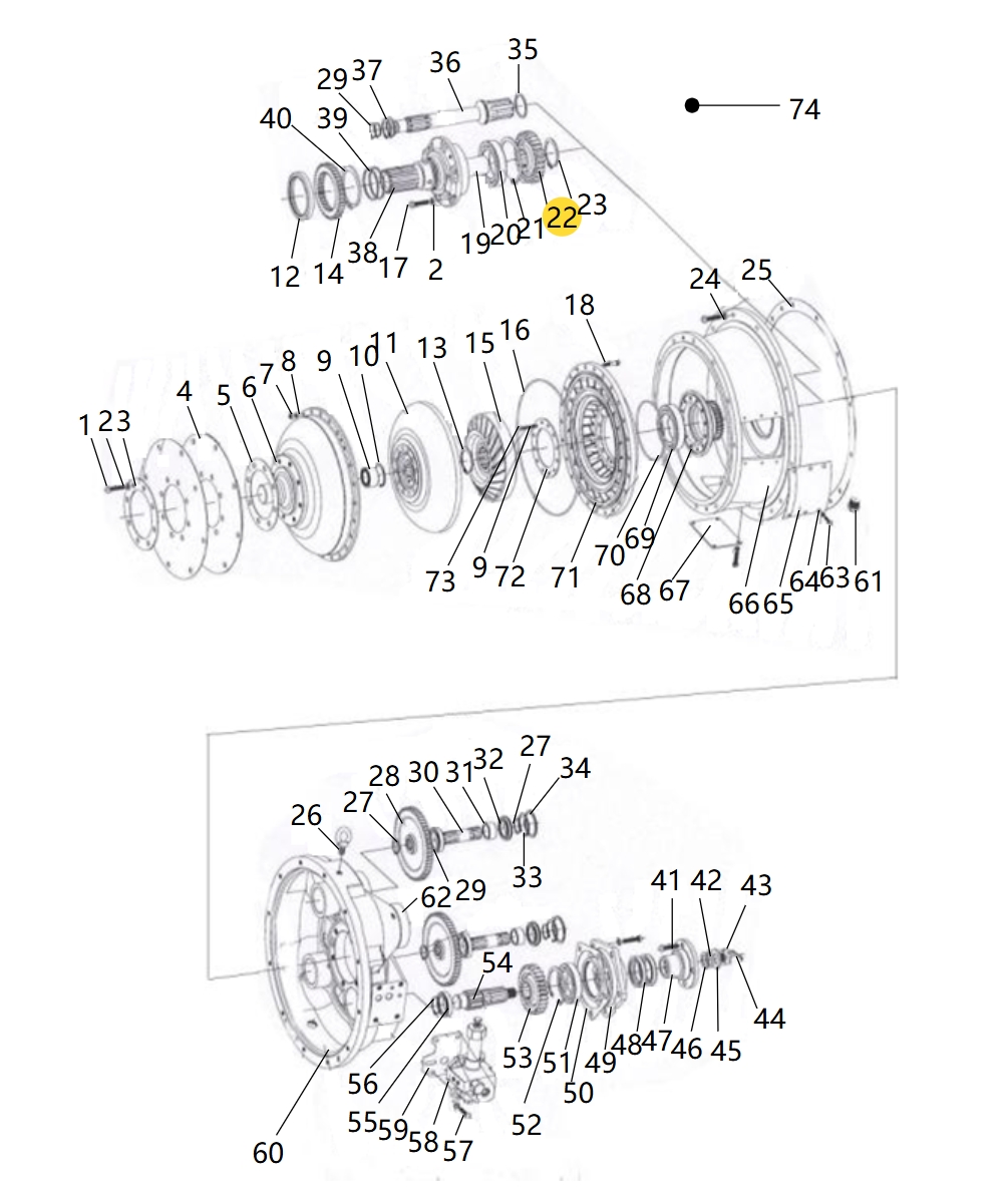主动齿轮 GEAR ZL30D-11-06 860114583