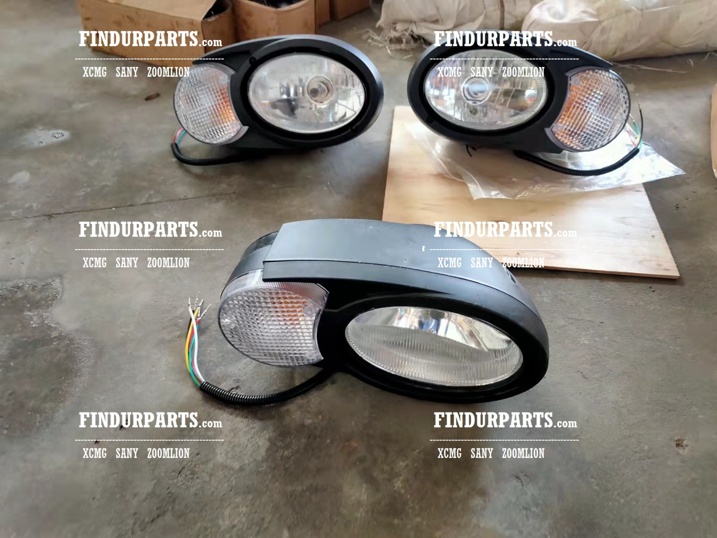 Front Lamp 803591908 803591909 for XCMG Motor Grader GR100 GR135
