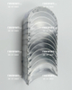 3939859 Connecting Rod Bearing for XCMG Excavator Parts XE215C XE215D XE215G Cummins Engine Parts