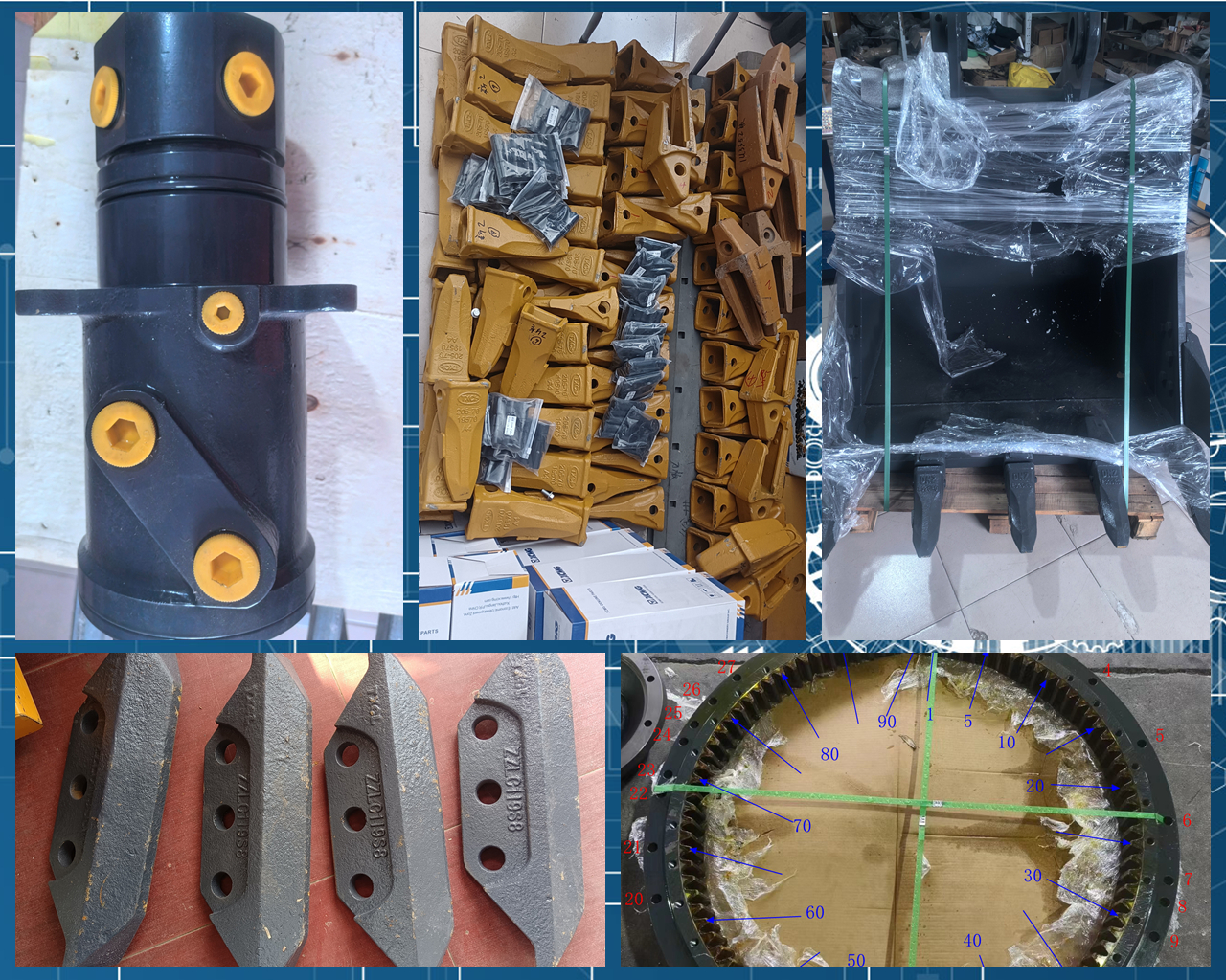 XCMG excavator parts