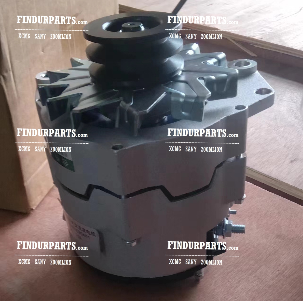 612600090401 Alternator 28V 55A Double Poly-V For Weichai Engine XCMG Crane Parts
