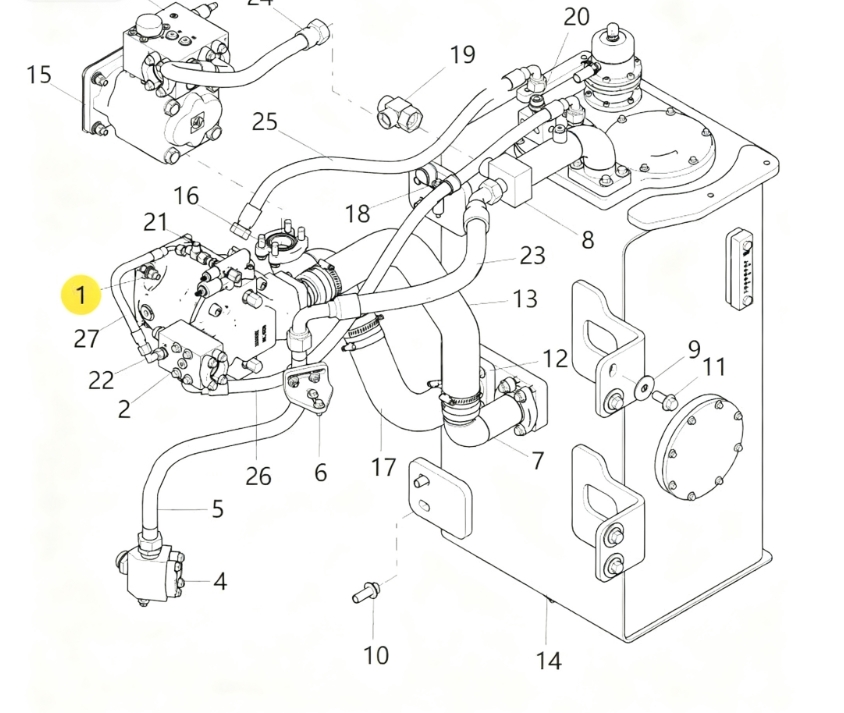 803083775 泵组件 Gear Pump