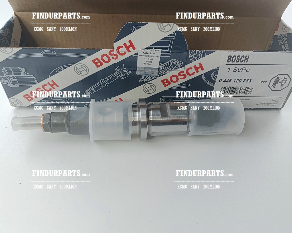 445120383 Injectors for XCMG Excavator Parts XE215C XE215D XE215G Cummins Engine Parts