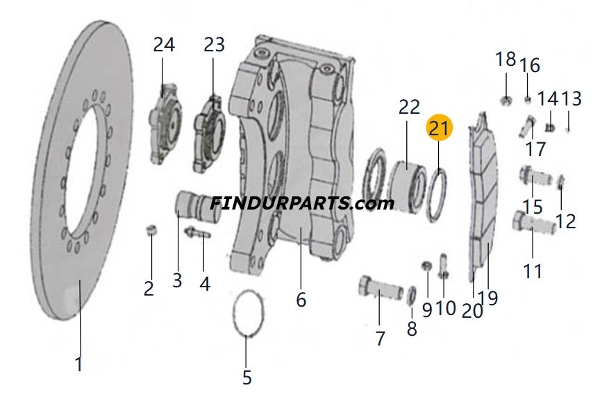 75700438 Dust Boots 860167252 for XCMG Wheel Loader Parts LW300FN LW300KN ZL30G