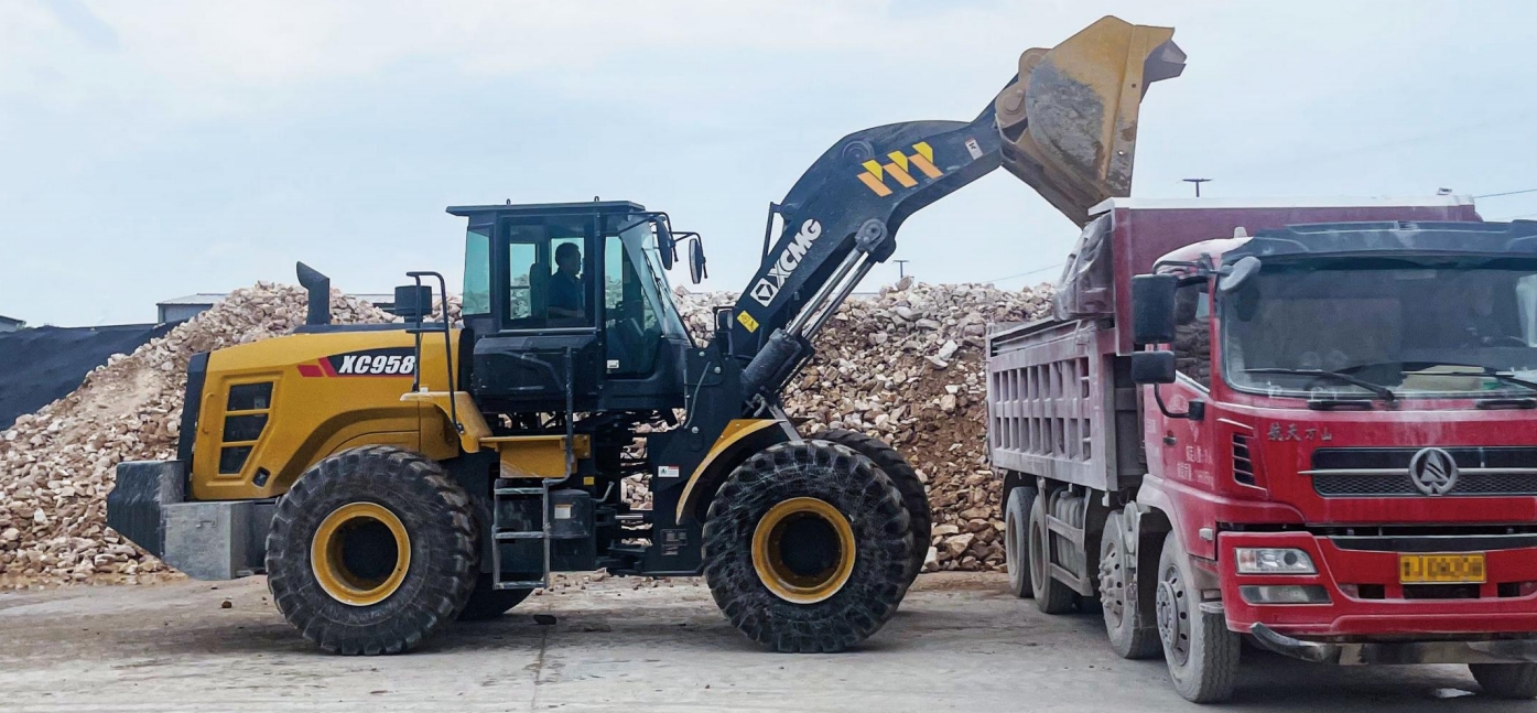 XCMG Wheel Loader XC958 Overall Dimensions And Specifications