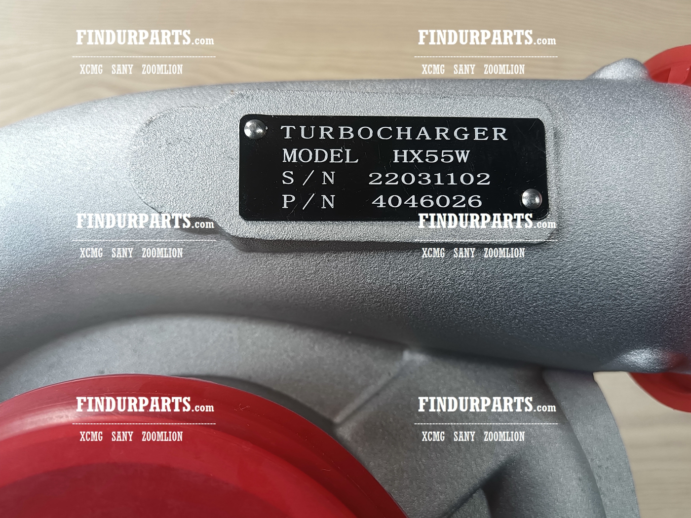Turbocharger 4046026x (HX55W) for XCMG Parts Cummins Engine Parts