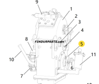 860501376 OUTPUT SHAFT ASS. for XCMG Wheel Loader Parts BS428 LW300FN LW300KN ZL30G